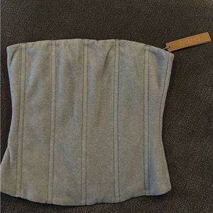 SKIMS Fleece Lounge Corset